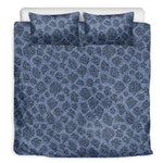 Giraffe Denim Jeans Pattern Print Duvet Cover Bedding Set