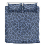 Giraffe Denim Jeans Pattern Print Duvet Cover Bedding Set