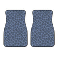 Giraffe Denim Jeans Pattern Print Front Car Floor Mats