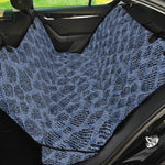 Giraffe Denim Jeans Pattern Print Pet Car Back Seat Cover