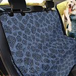 Giraffe Denim Jeans Pattern Print Pet Car Back Seat Cover