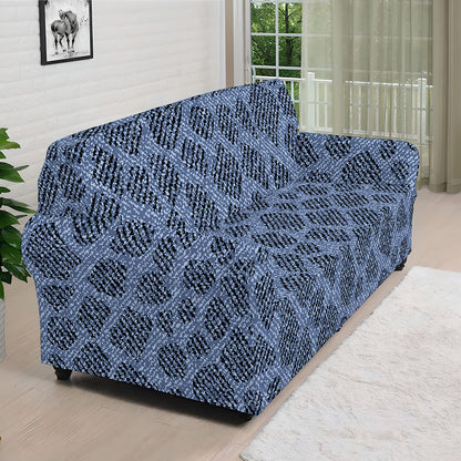 Giraffe Denim Jeans Pattern Print Sofa Cover