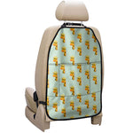 Giraffe With Glasses Pattern Print Car Seat Organizers
