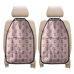 Giraffe With Scarf Pattern Print Car Seat Organizers