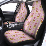 Giraffe With Scarf Pattern Print Universal Fit Car Seat Covers