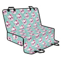 Girly Cat With Glasses Pattern Print Pet Car Back Seat Cover