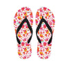 Girly Elephant And Hamsa Pattern Print Flip Flops