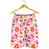 Girly Elephant And Hamsa Pattern Print Men's Shorts