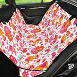 Girly Elephant And Hamsa Pattern Print Pet Car Back Seat Cover