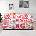Girly Elephant And Hamsa Pattern Print Sofa Cover