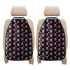 Girly Emo Skull Pattern Print Car Seat Organizers