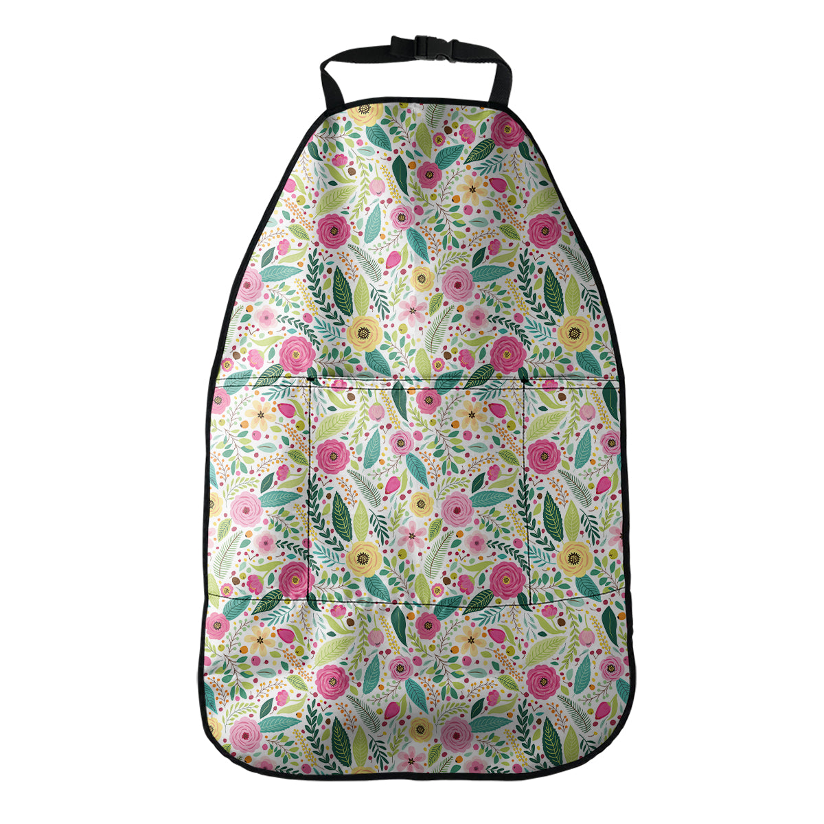 Girly Spring Flower Pattern Print Car Seat Organizers