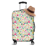 Girly Spring Flower Pattern Print Luggage Cover