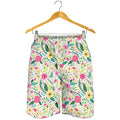 Girly Spring Flower Pattern Print Men's Shorts