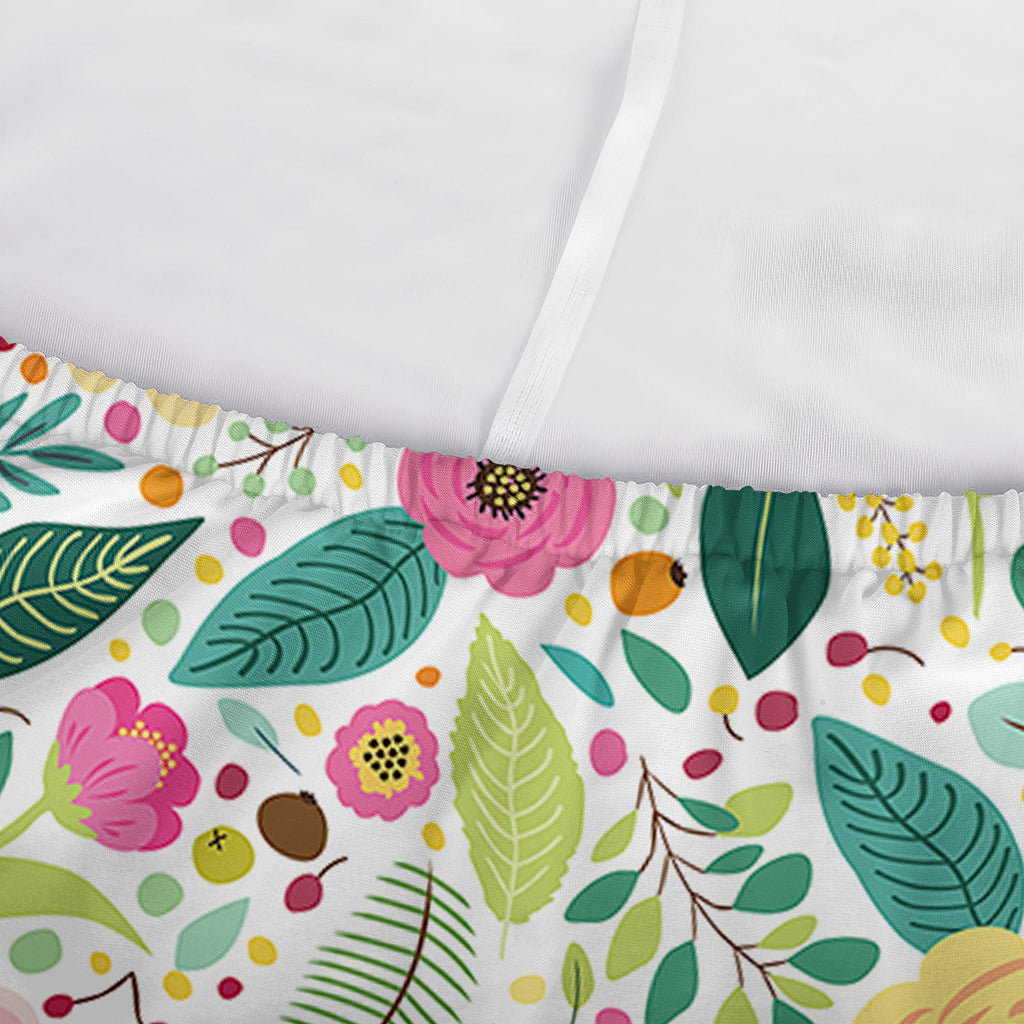 Girly Spring Flower Pattern Print Sofa Cover