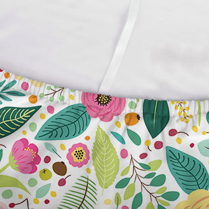 Girly Spring Flower Pattern Print Sofa Cover