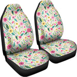 Girly Spring Flower Pattern Print Universal Fit Car Seat Covers