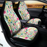 Girly Spring Flower Pattern Print Universal Fit Car Seat Covers