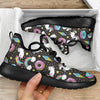 Girly Unicorn Donut Pattern Print Mesh Knit Shoes GearFrost