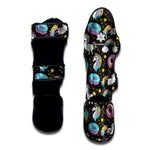 Girly Unicorn Donut Pattern Print Muay Thai Shin Guard