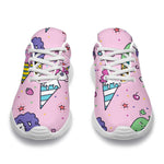 Girly Unicorn Ice Cream Pattern Print Sport Shoes GearFrost