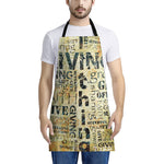 Giving And Tithing Religious Words Print Apron