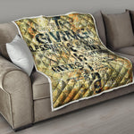 Giving And Tithing Religious Words Print Quilt