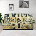 Giving And Tithing Religious Words Print Sofa Cover