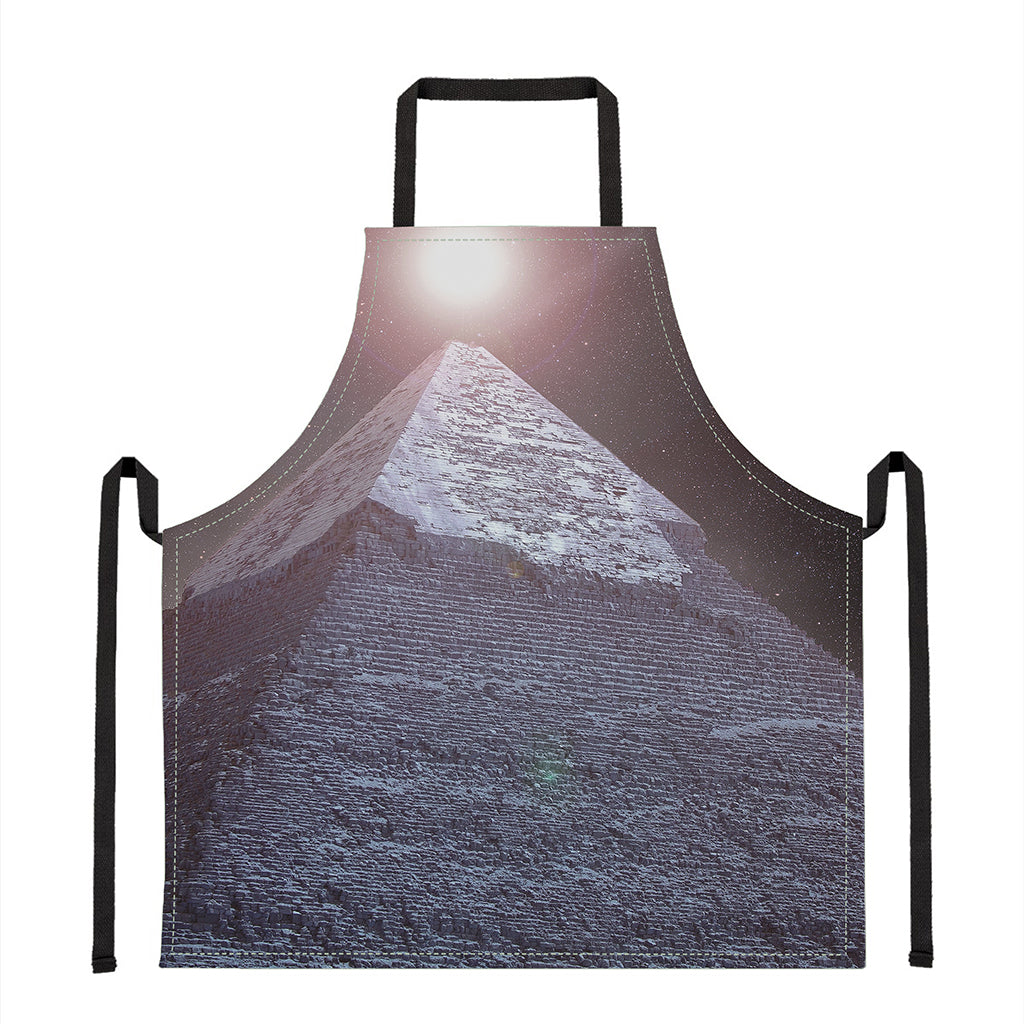 Giza Pyramid Print Apron