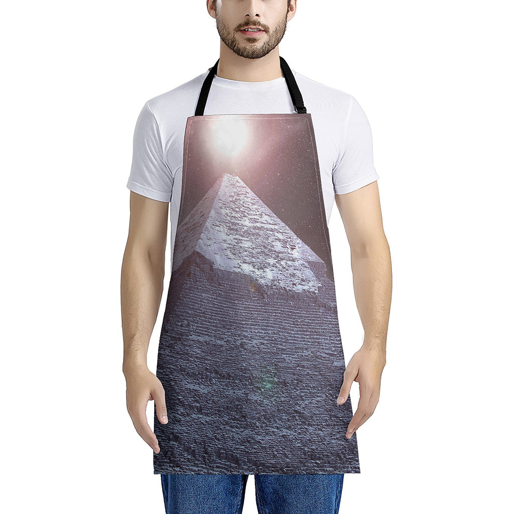 Giza Pyramid Print Apron