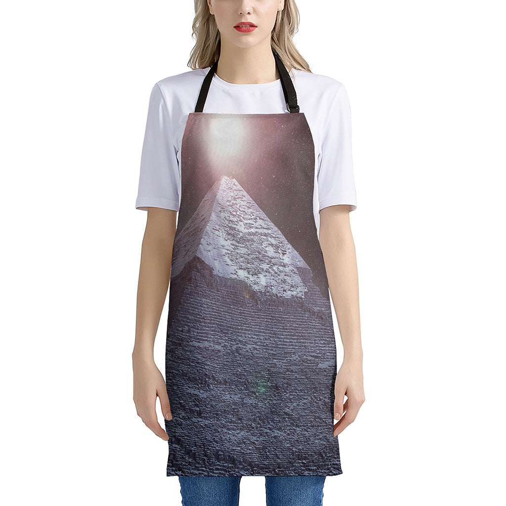 Giza Pyramid Print Apron