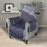 Giza Pyramid Print Armchair Protector