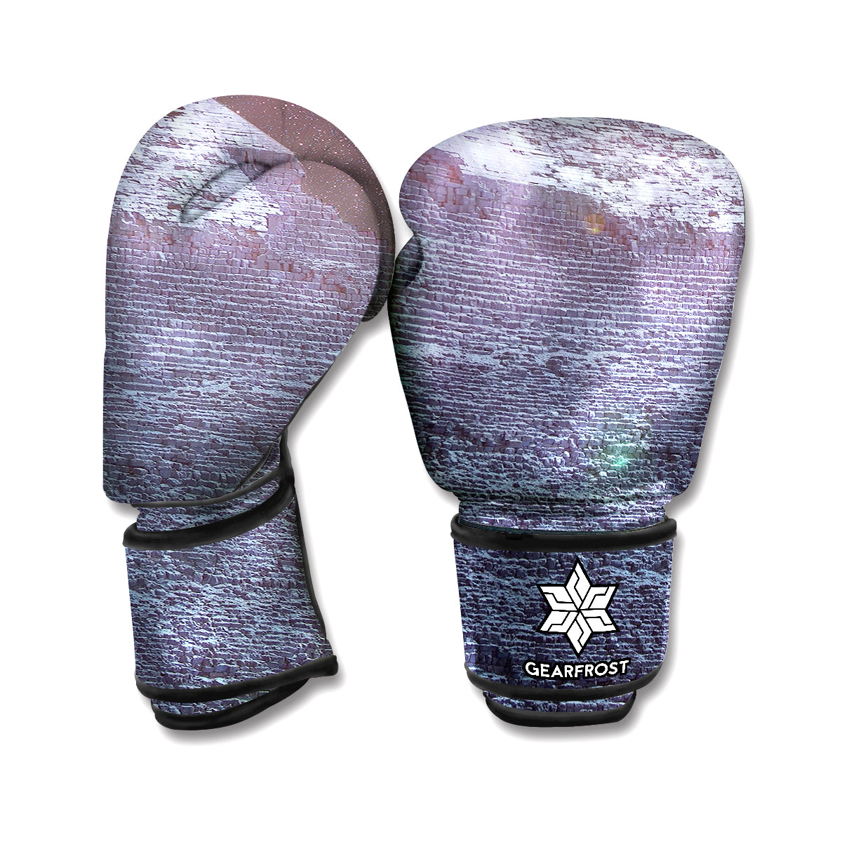 Giza Pyramid Print Boxing Gloves