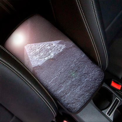 Giza Pyramid Print Car Center Console Cover