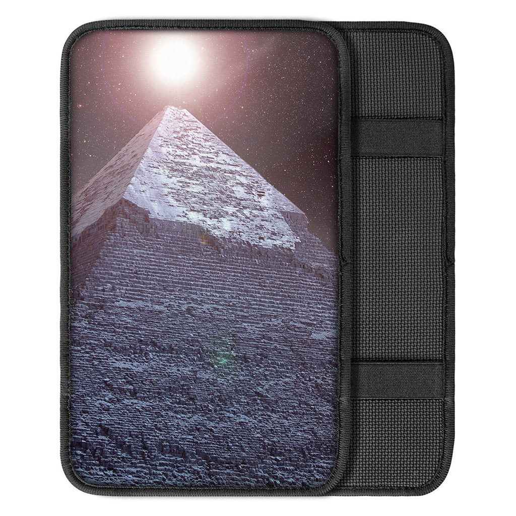 Giza Pyramid Print Car Center Console Cover
