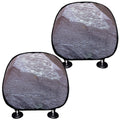 Giza Pyramid Print Car Headrest Covers