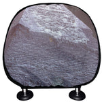 Giza Pyramid Print Car Headrest Covers