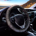 Giza Pyramid Print Car Steering Wheel Cover