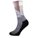 Giza Pyramid Print Crew Socks