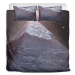 Giza Pyramid Print Duvet Cover Bedding Set