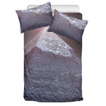 Giza Pyramid Print Duvet Cover Bedding Set
