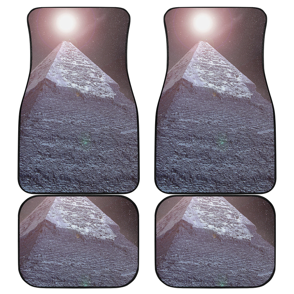 Giza Pyramid Print Front and Back Car Floor Mats