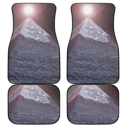 Giza Pyramid Print Front and Back Car Floor Mats