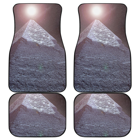 Giza Pyramid Print Front and Back Car Floor Mats