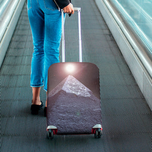 Giza Pyramid Print Luggage Cover