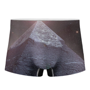 Giza Pyramid Print Men's Boxer Briefs