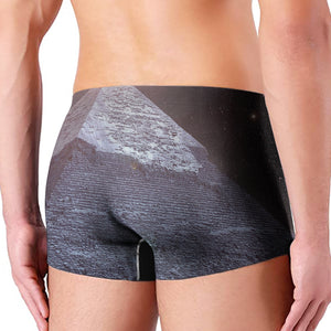 Giza Pyramid Print Men's Boxer Briefs