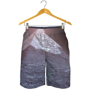 Giza Pyramid Print Men's Shorts