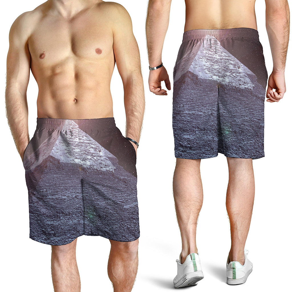 Giza Pyramid Print Men's Shorts