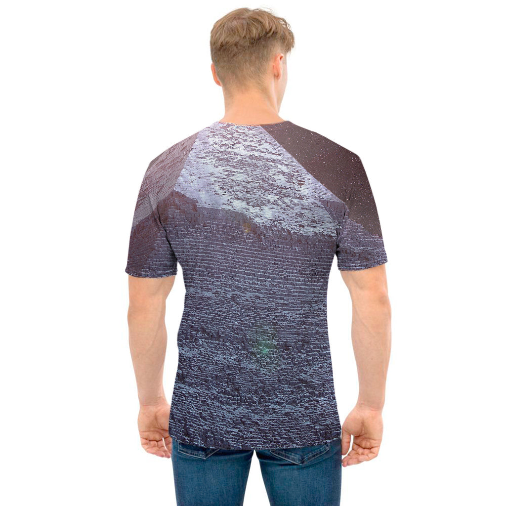 Giza Pyramid Print Men's T-Shirt